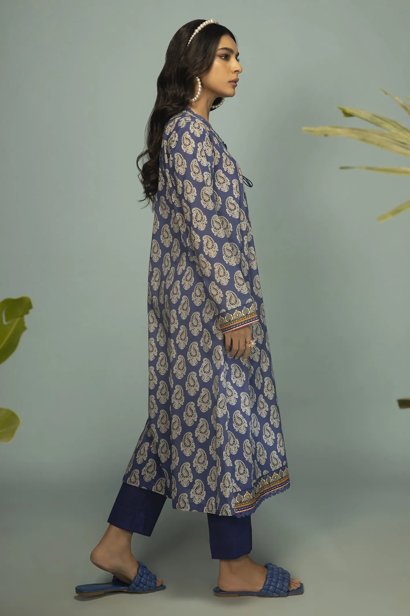 1PC Unstitched Printed Shirt