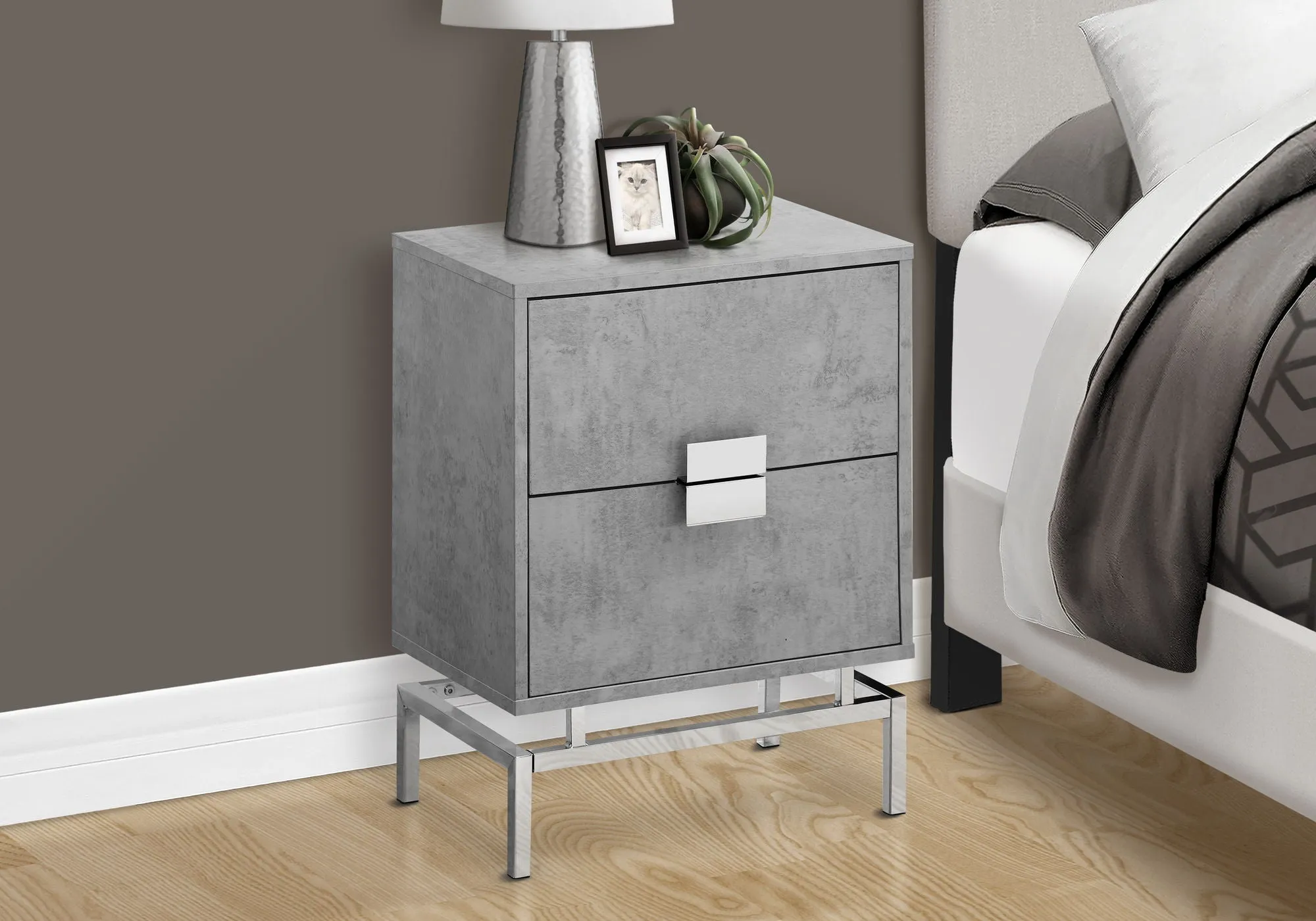 Accent Side Table, Storage Drawer, Modern Design by Couch.com