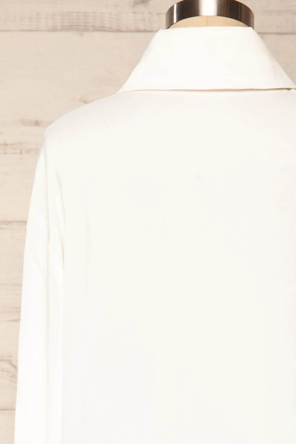 Aheart | Give Me Your Heart Button-Up Satin Shirt