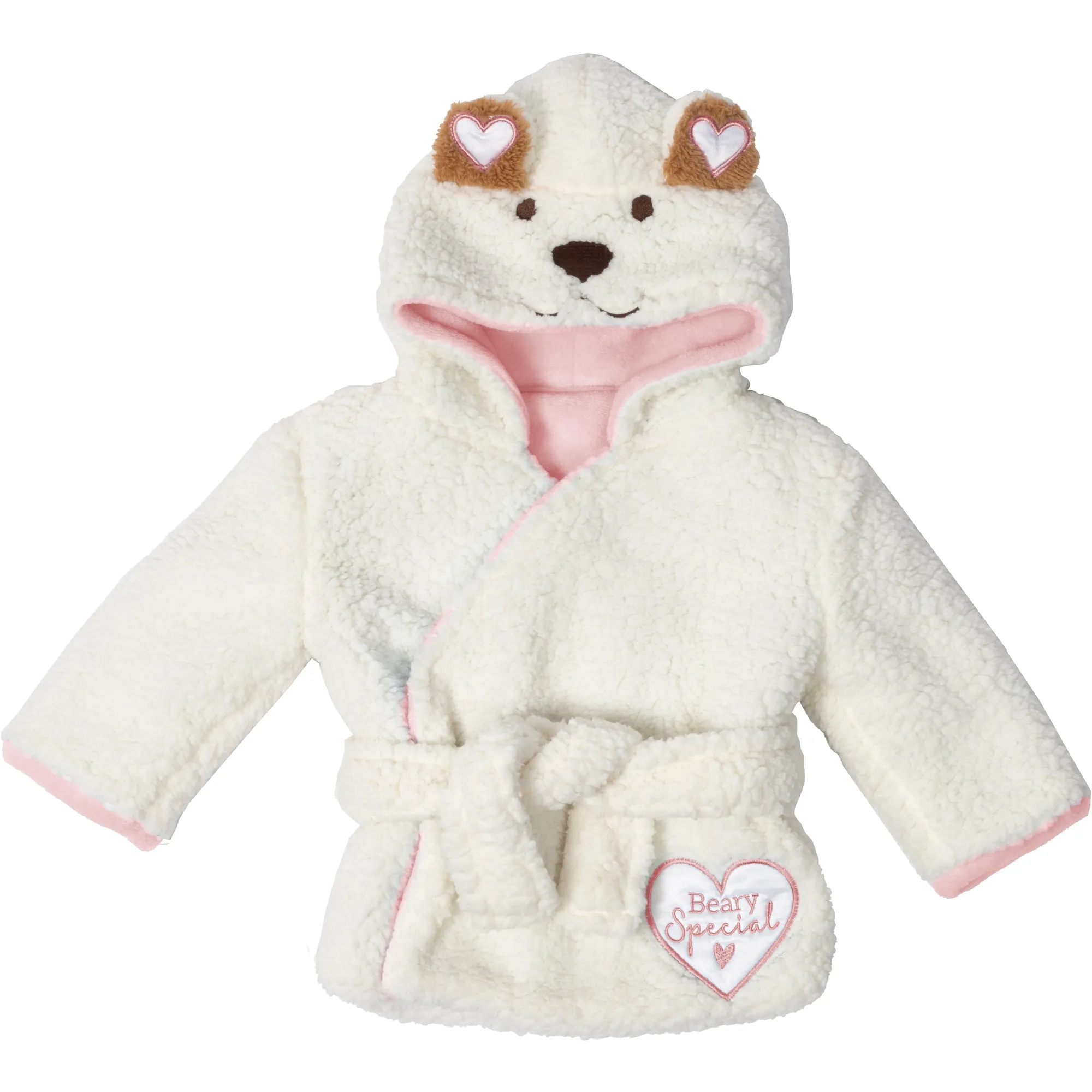 Beary Special Pink - Toddler Bathrobe
