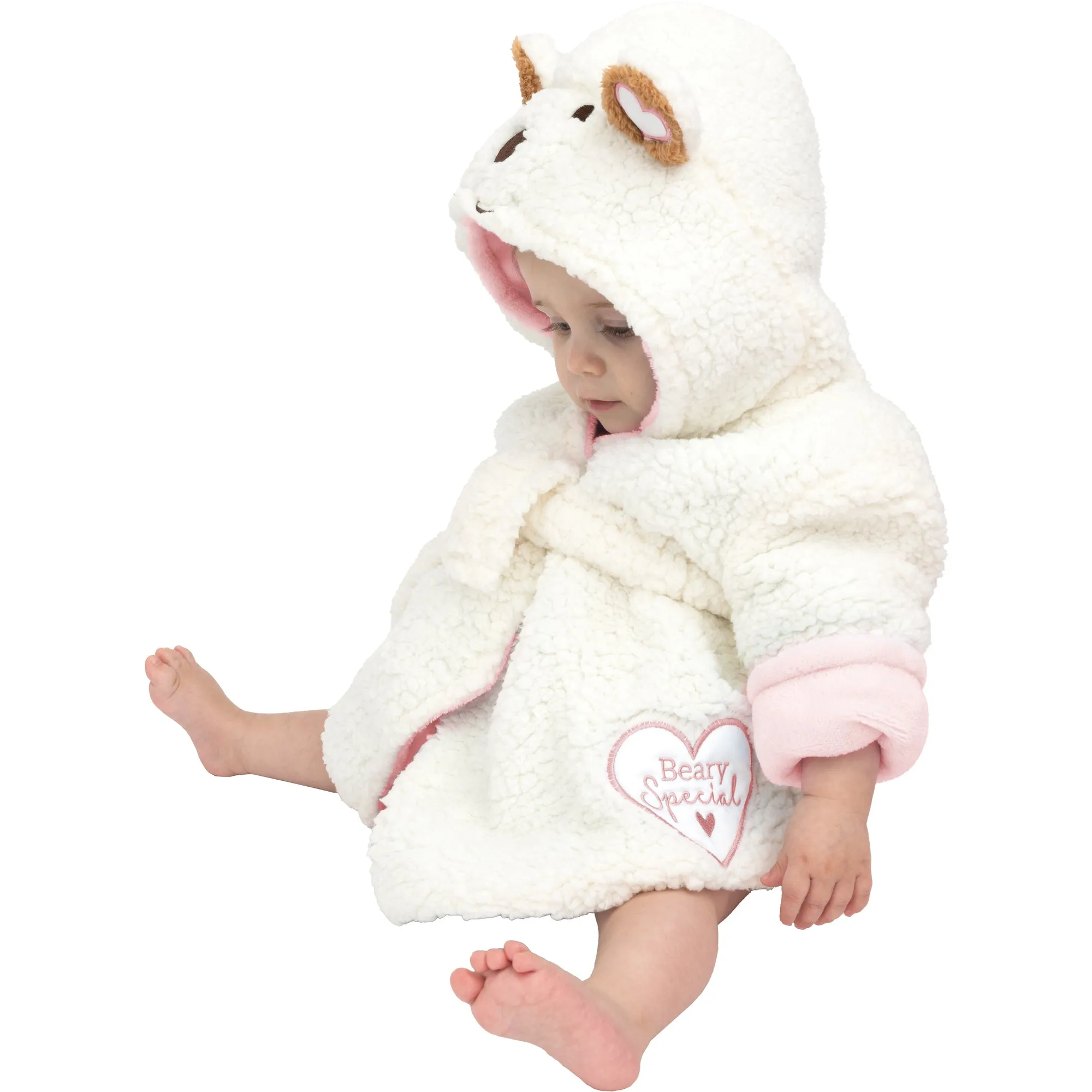 Beary Special Pink - Toddler Bathrobe