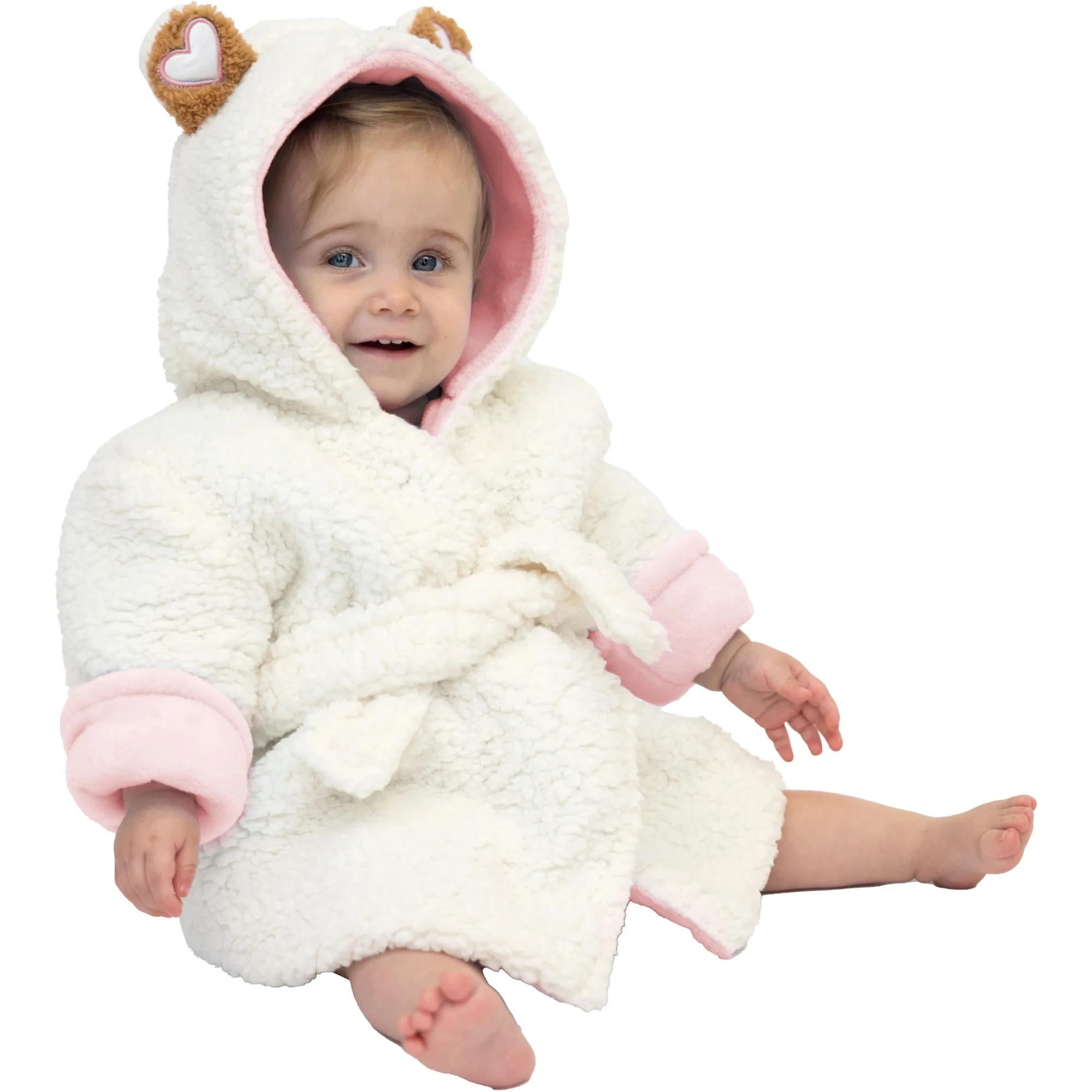 Beary Special Pink - Toddler Bathrobe