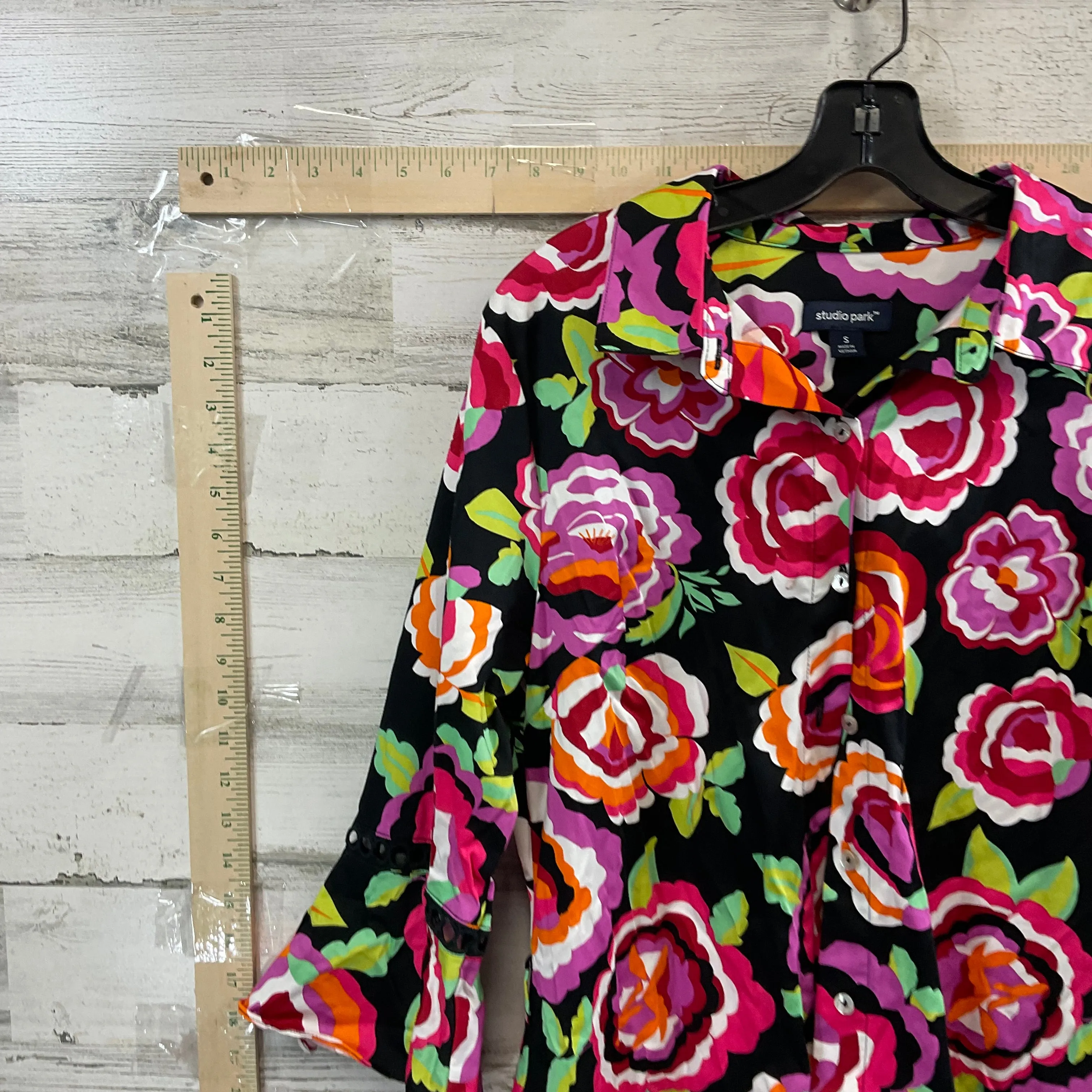 Black Dress Casual Short STUDIO PARK, Size S