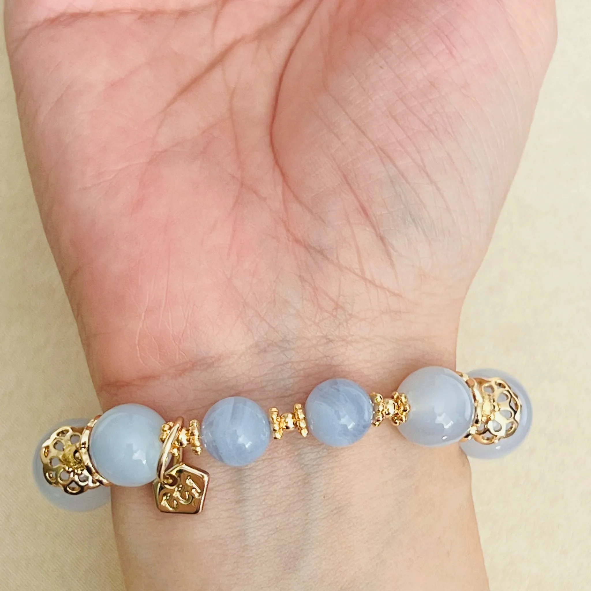 Blue Chalcedony Supreme Bracelet