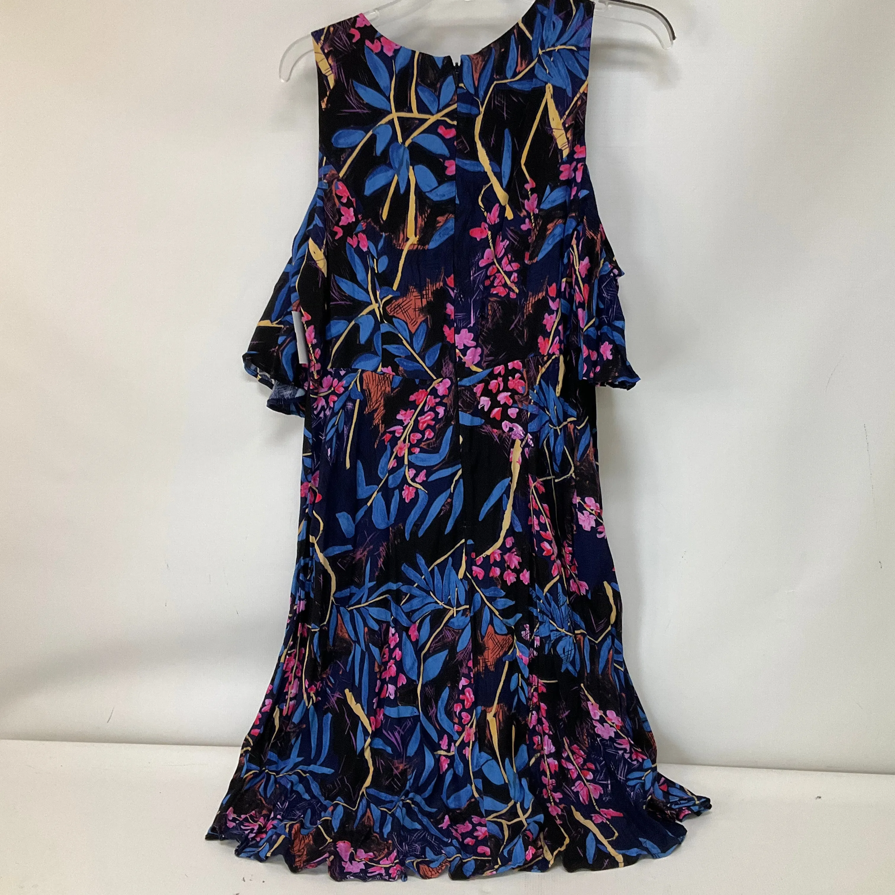 Blue Dress Casual Short Anthropologie, Size L