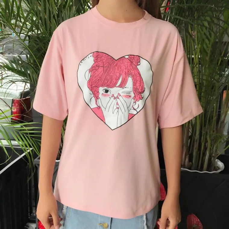 Blushy Girl Tee