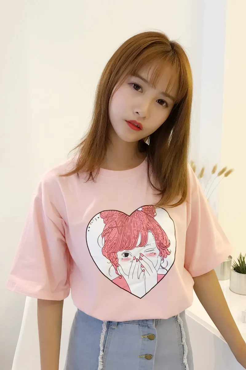 Blushy Girl Tee