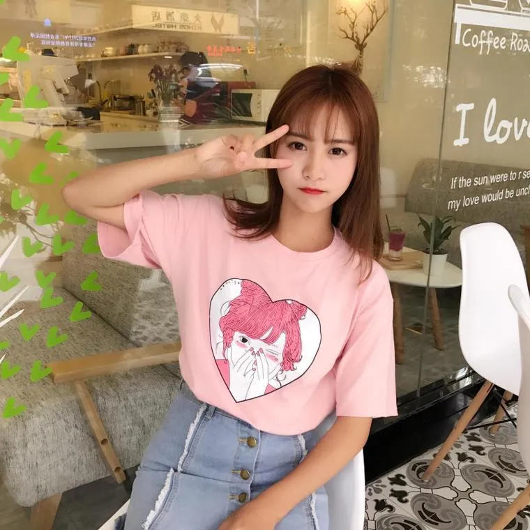 Blushy Girl Tee