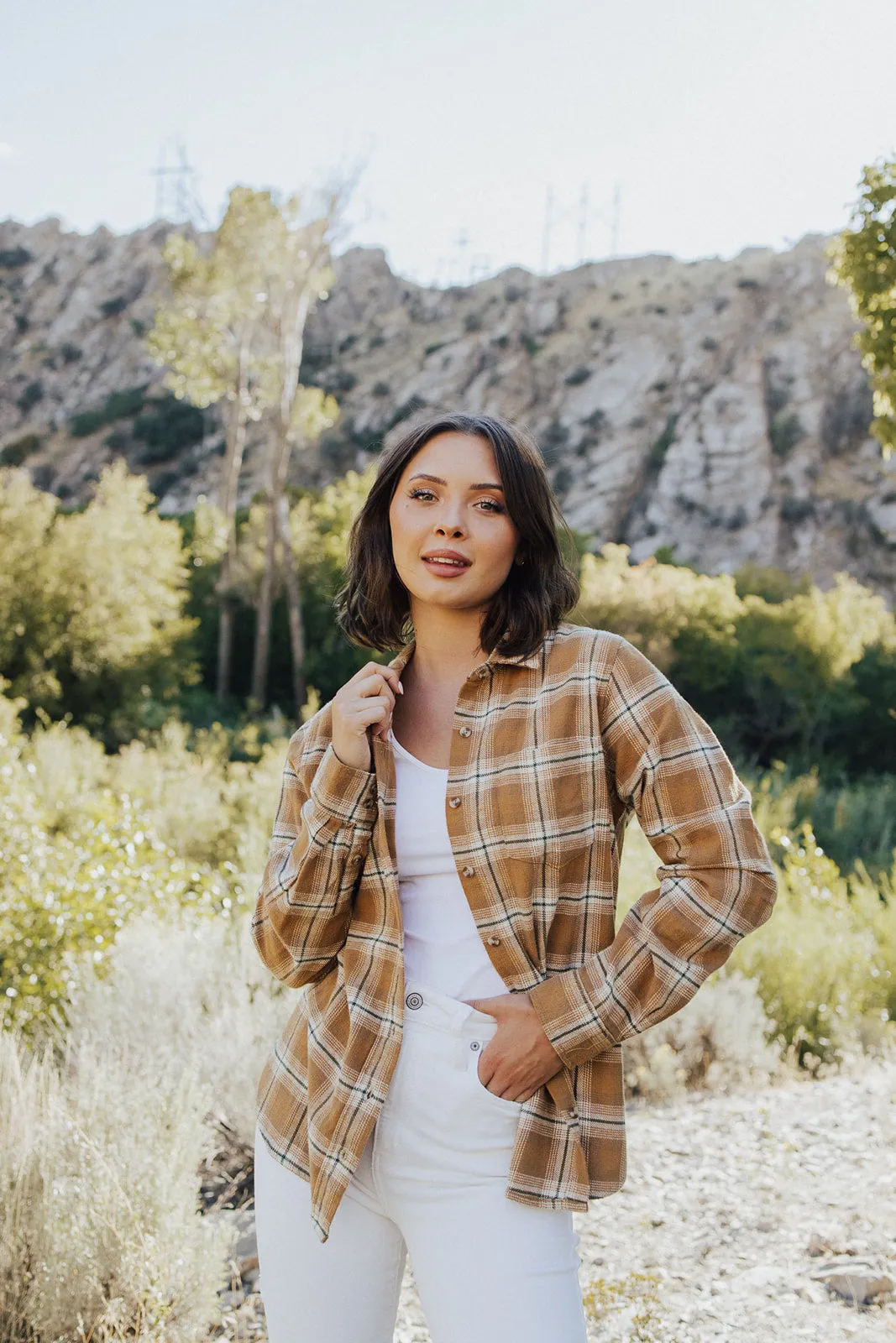 Boyfriend Washed Flannel - FINAL SALE