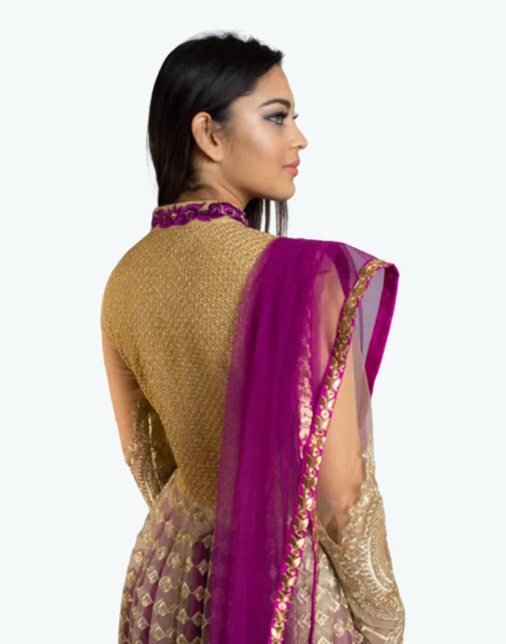 Buy Gold Kurta With Dhoti And Dupatta | Clearance