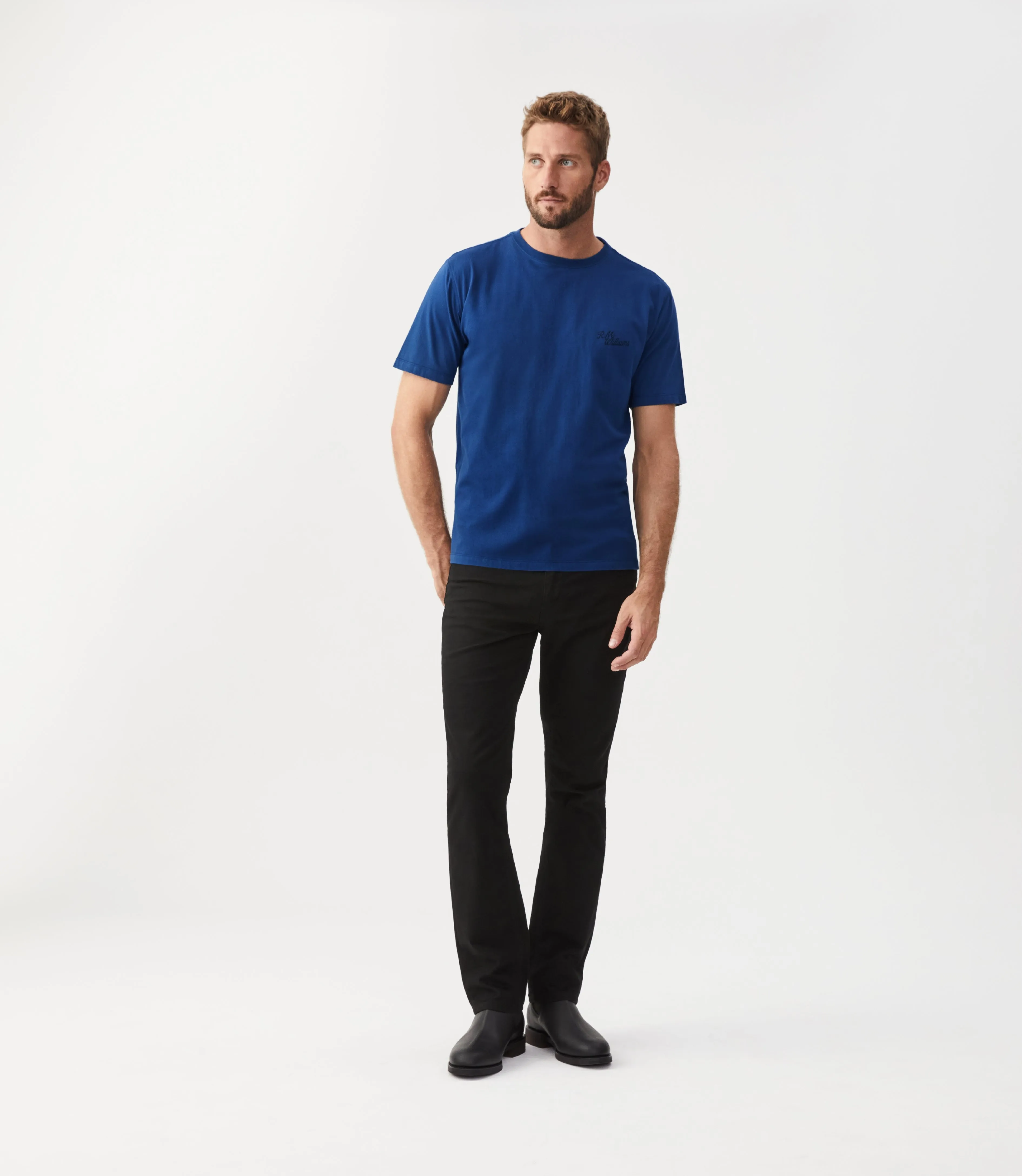 Byron Tee - Blue/Black
