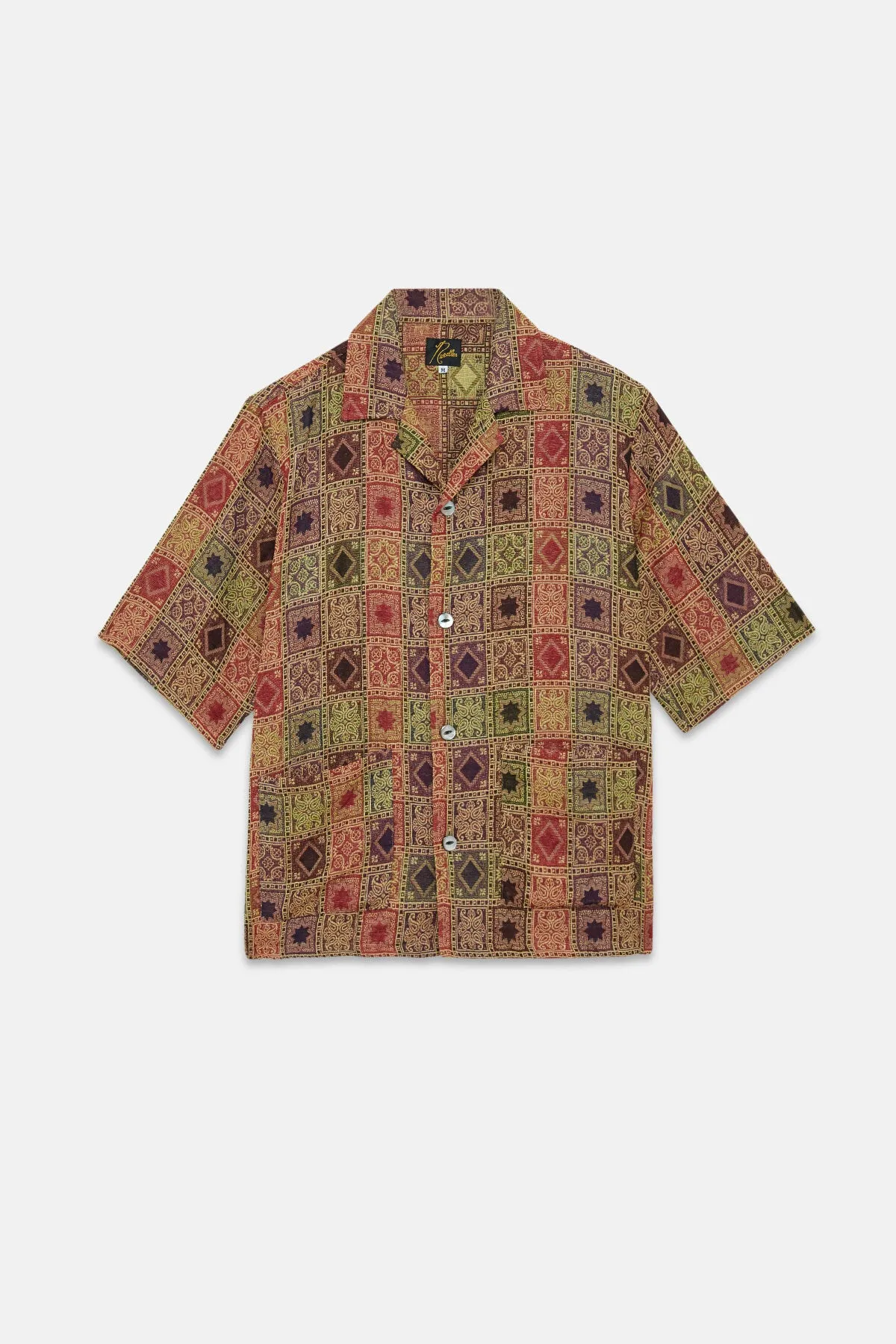Cabana Shirt Poly India Jacquard