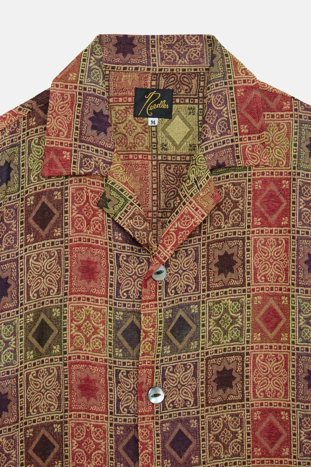 Cabana Shirt Poly India Jacquard
