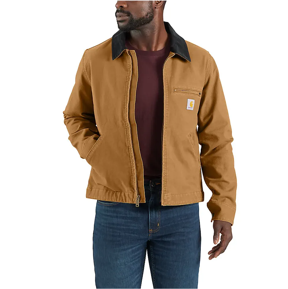 Carhartt Men's Re-Engineered Rugged Flex Relaxed Fit Duck Detroit Jacket