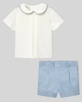 Ceremony White / Blue Set