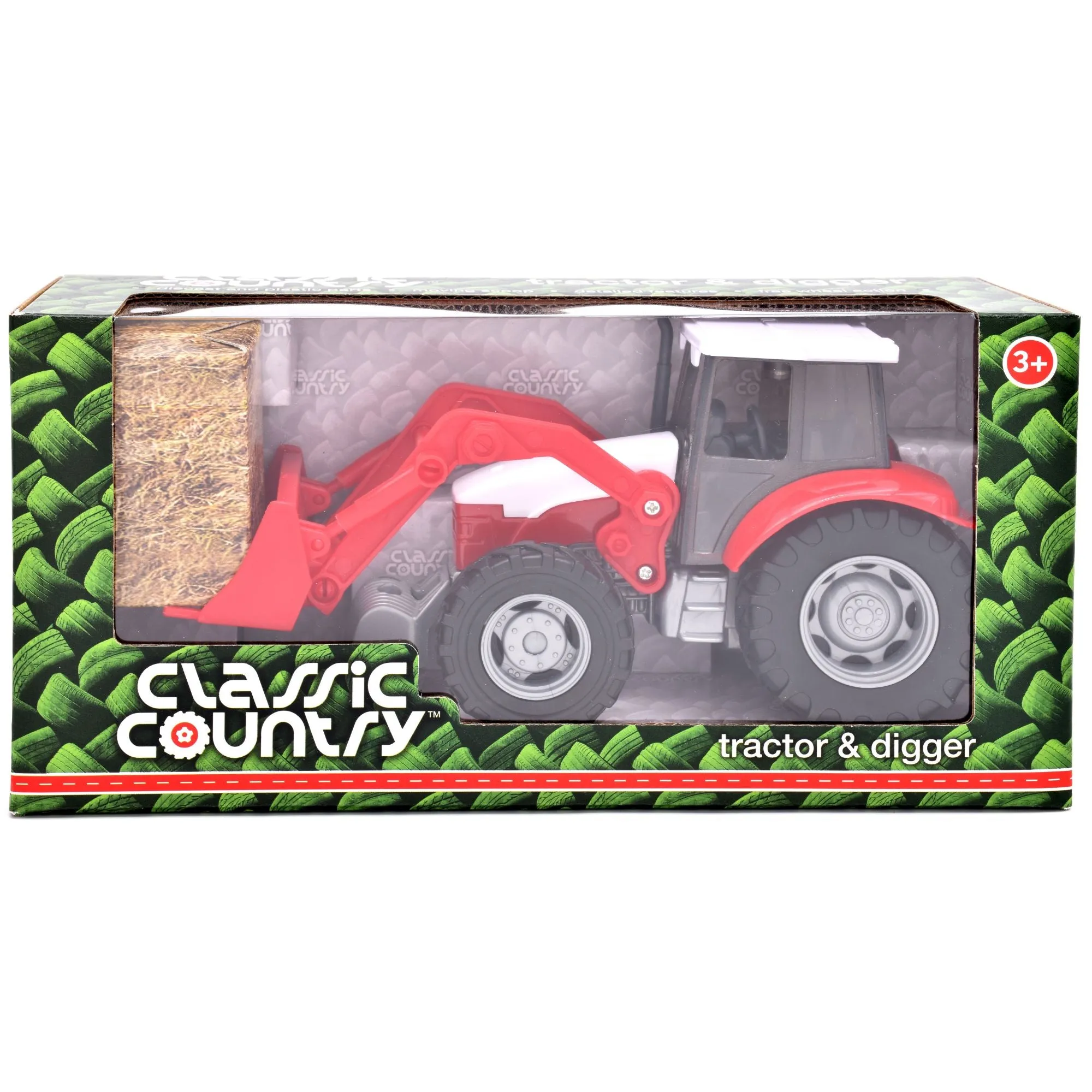 Classic Country Tractor With Front Loader Assorted Styles