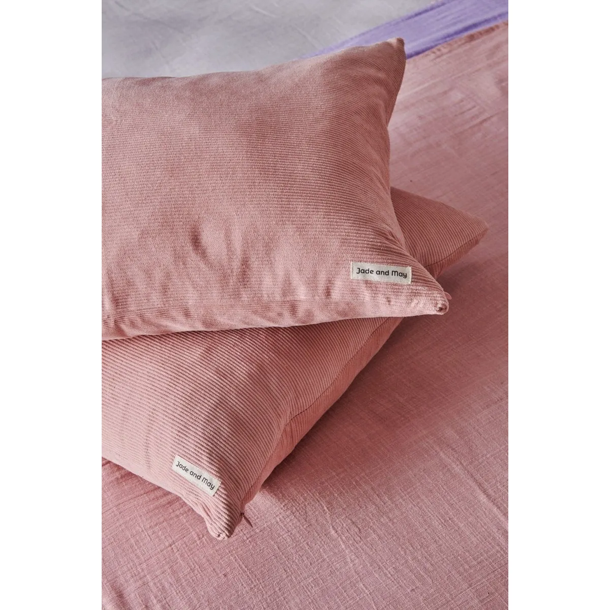 Colourful Cushion - Pink Cord