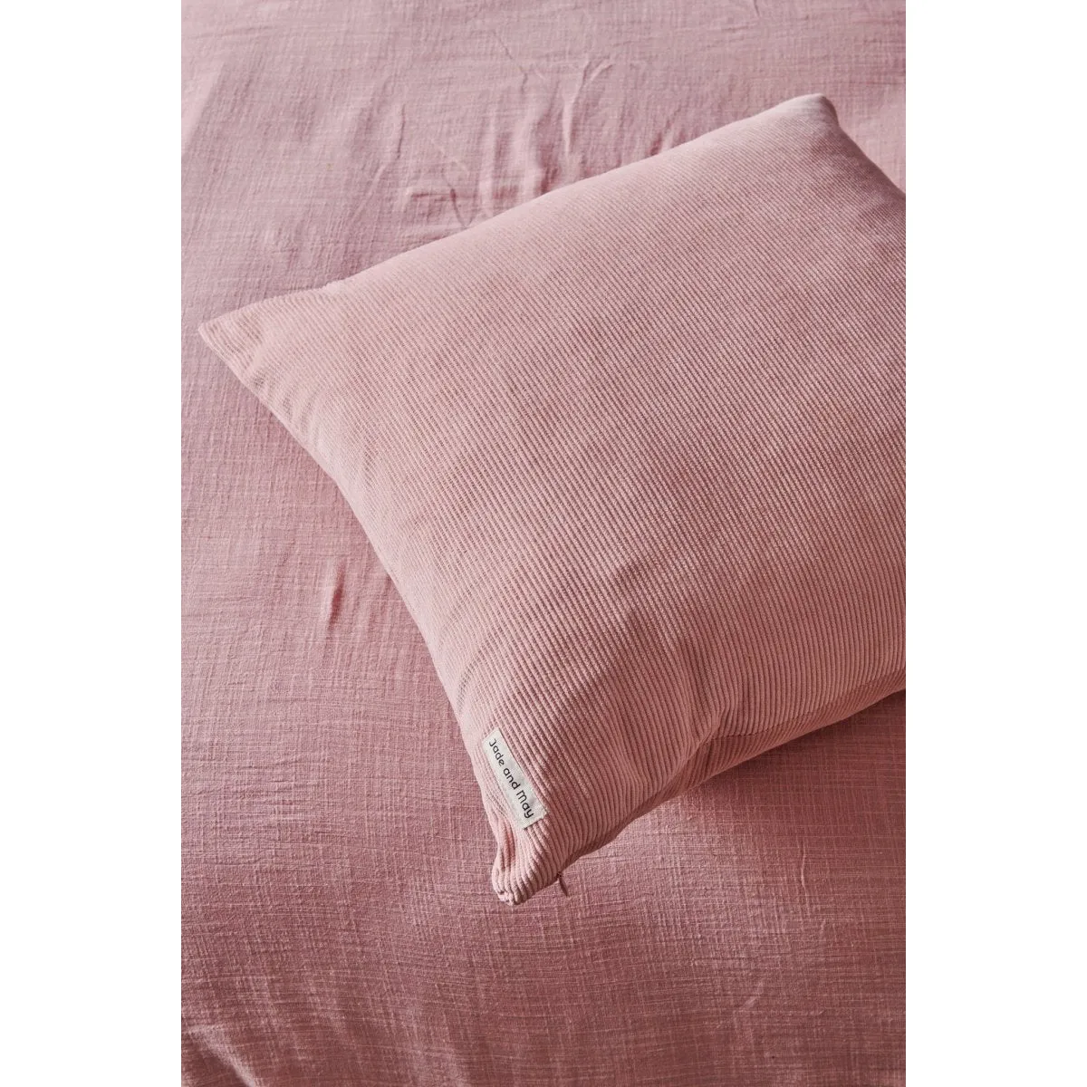 Colourful Cushion - Pink Cord