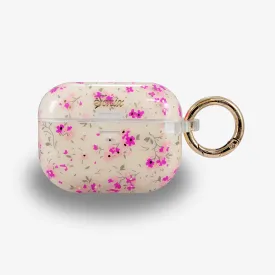 Cottage Floral Pink AirPods Case