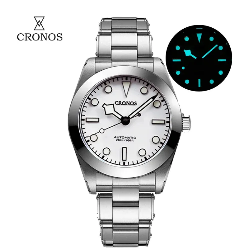 Cronos BB39 Snowflake Automatic Men Watch L6025