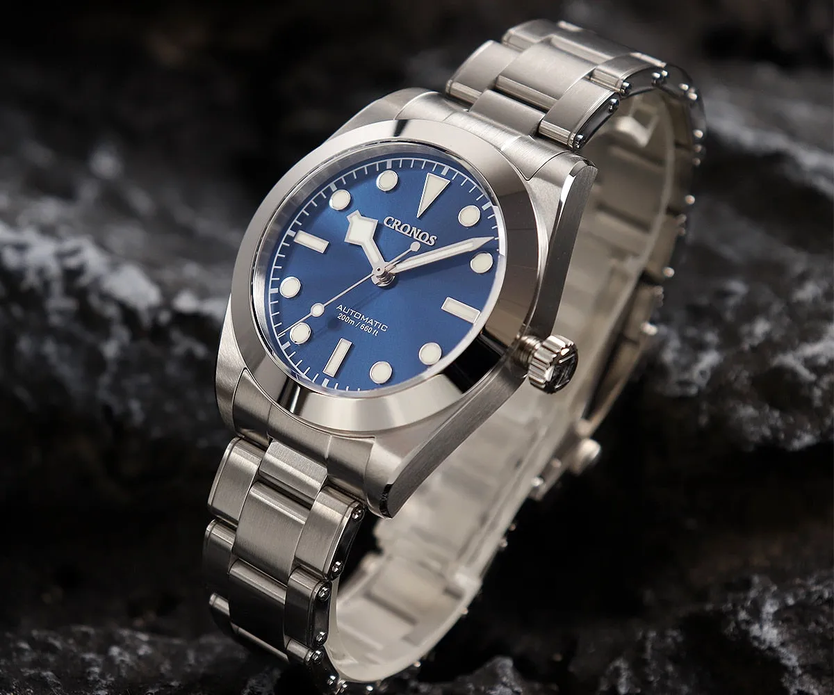 Cronos BB39 Snowflake Automatic Men Watch L6025