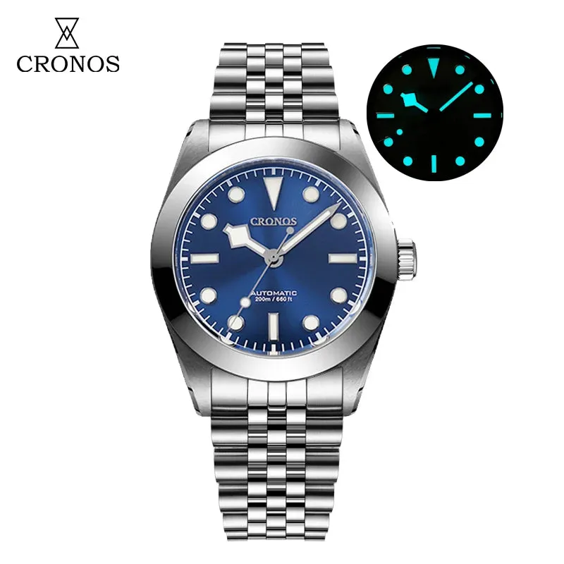 Cronos BB39 Snowflake Automatic Men Watch L6025