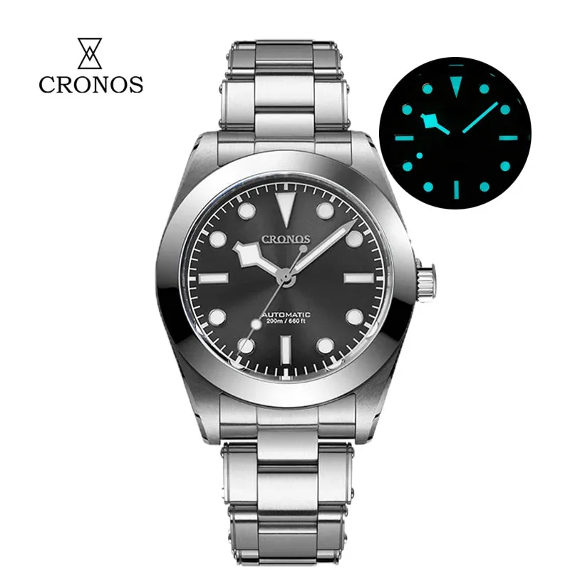 Cronos BB39 Snowflake Automatic Men Watch L6025