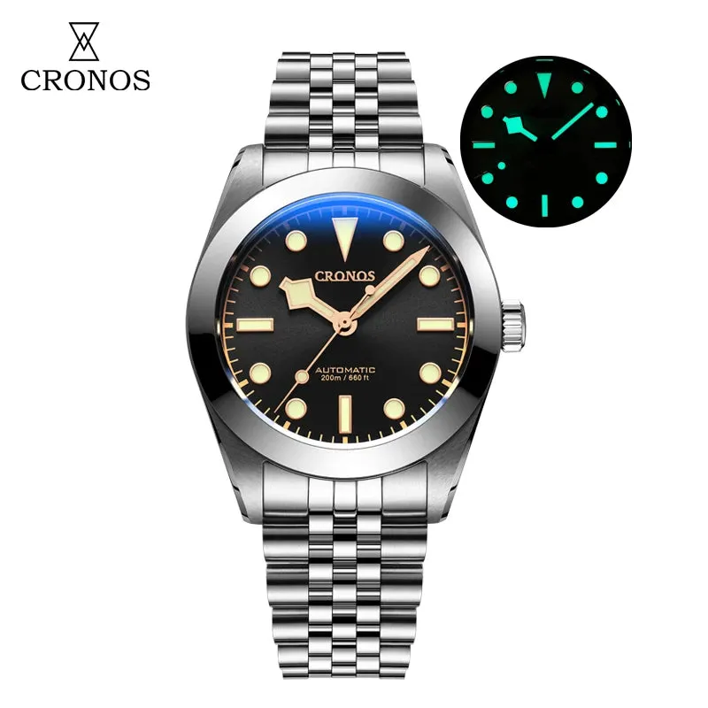 Cronos BB39 Snowflake Automatic Men Watch L6025
