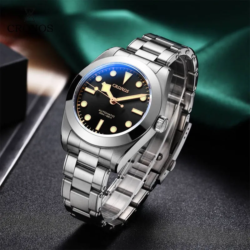 Cronos BB39 Snowflake Automatic Men Watch L6025