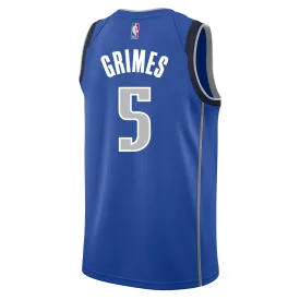 DALLAS MAVERICKS QUENTIN GRIMES ICON SWINGMAN JERSEY