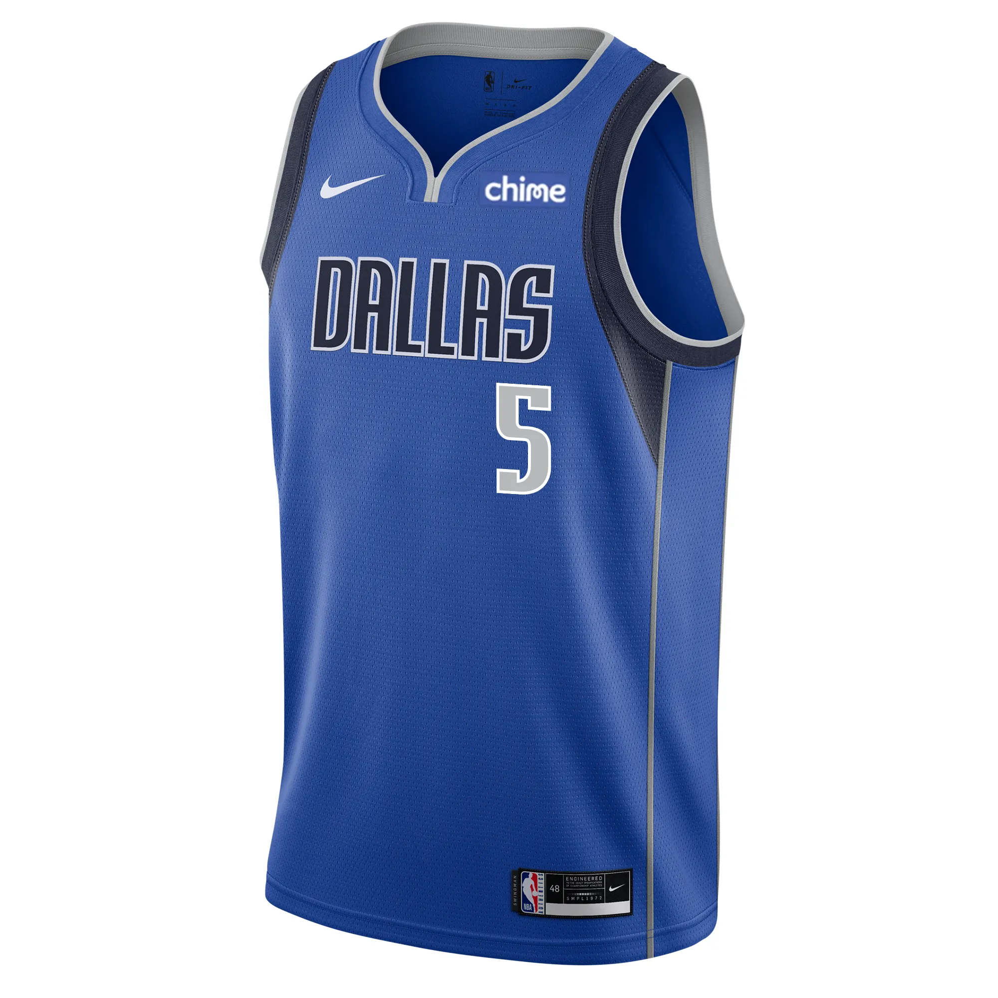 DALLAS MAVERICKS QUENTIN GRIMES ICON SWINGMAN JERSEY