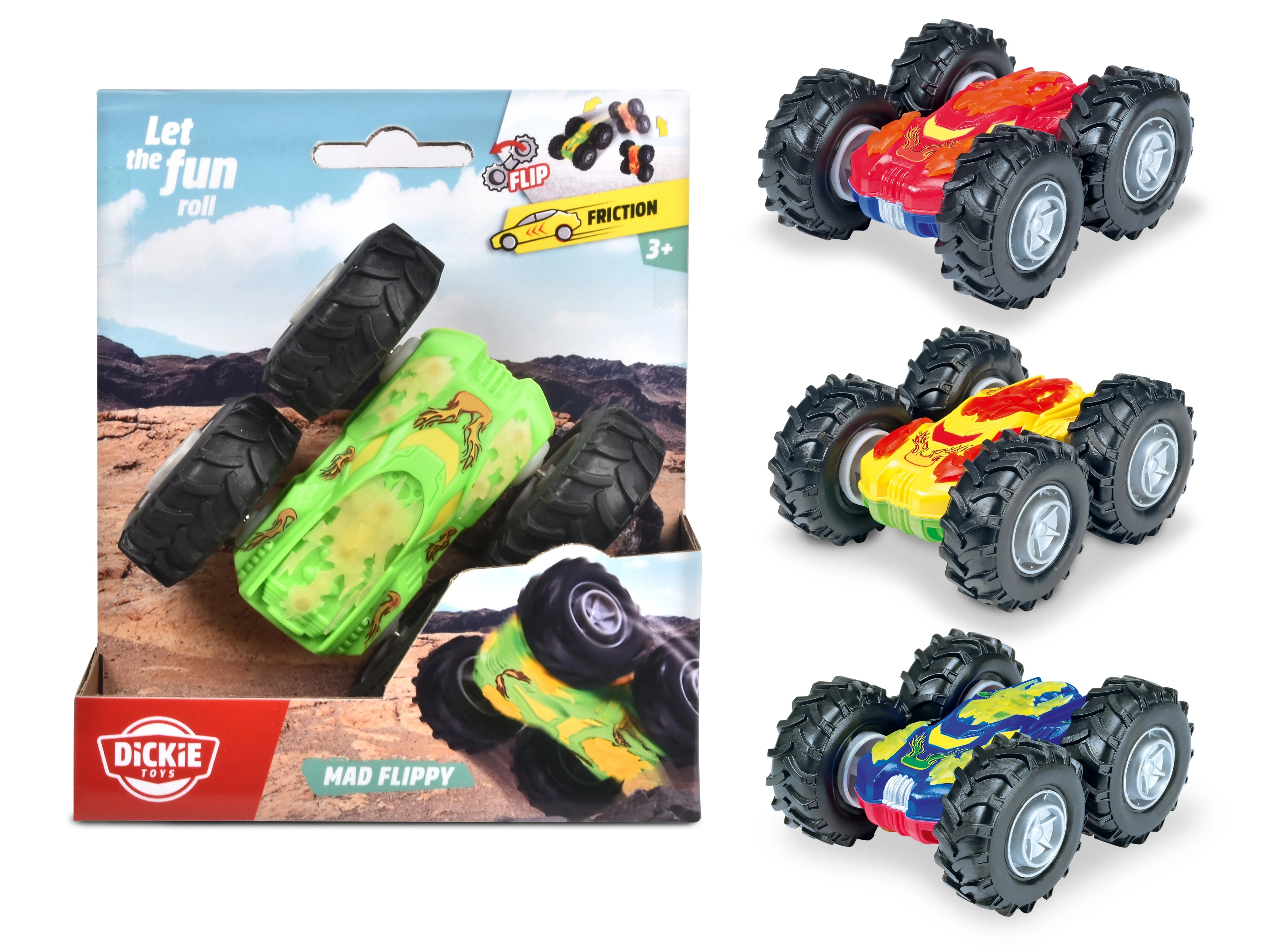Dickie Toys Mad Flippy Assorted Styles
