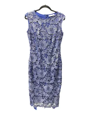 Dress Casual Short By New York And Co In Blue & Silver, Size: 8