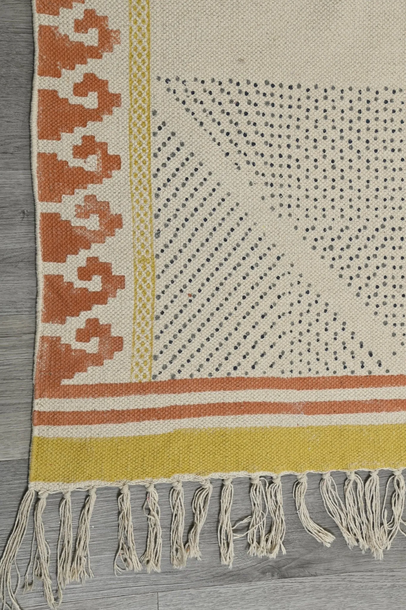 DYNAMO - BLOCK PRINTED RUG