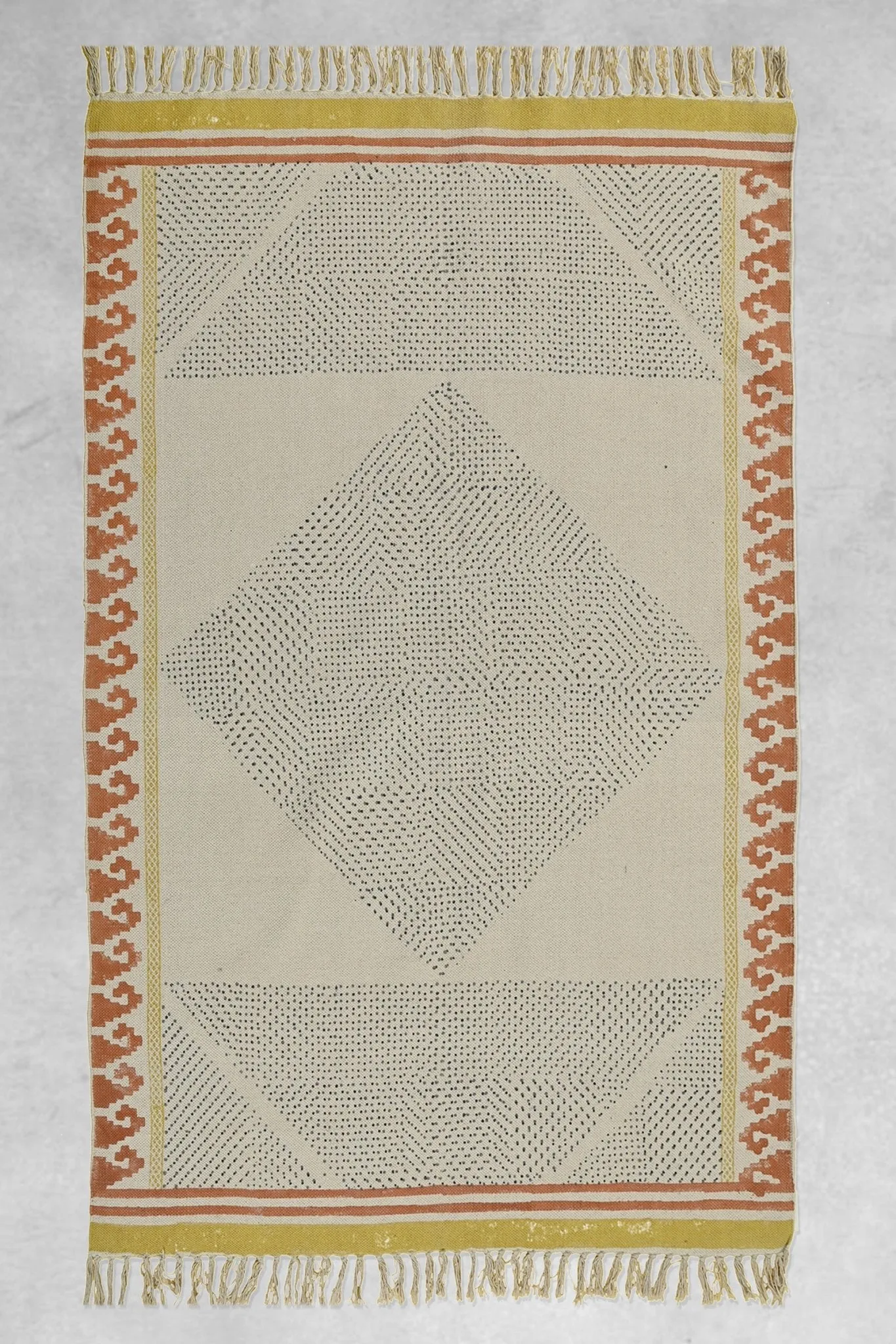 DYNAMO - BLOCK PRINTED RUG