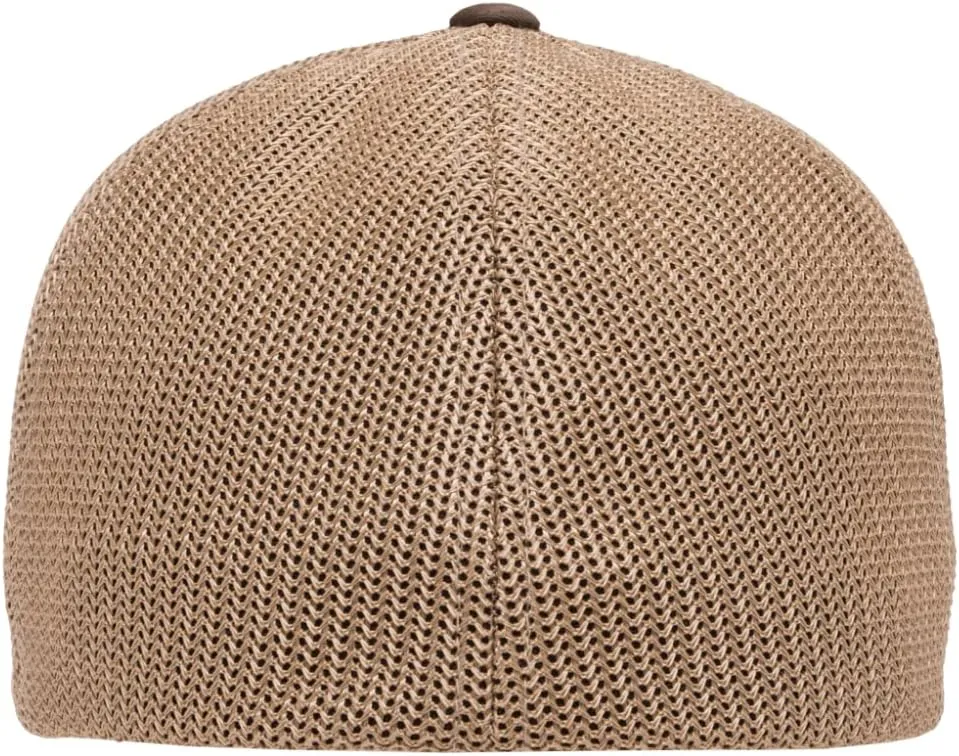 Flexfit 6511 Fitted Mid-Profile Stretchable Mesh Panels Trucker Cap | Bulk Pack Available