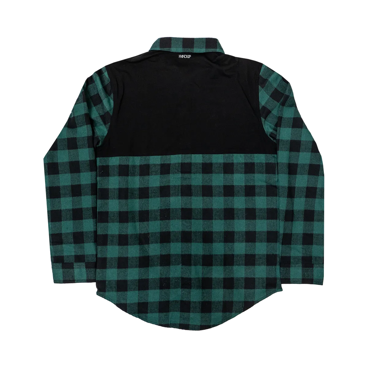 FlexTop Flannel - Pine Green & Black