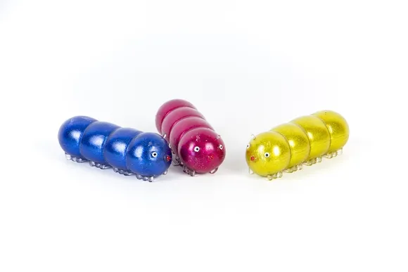 Fumfings Squidgy Disco Caterpillar Assorted Styles