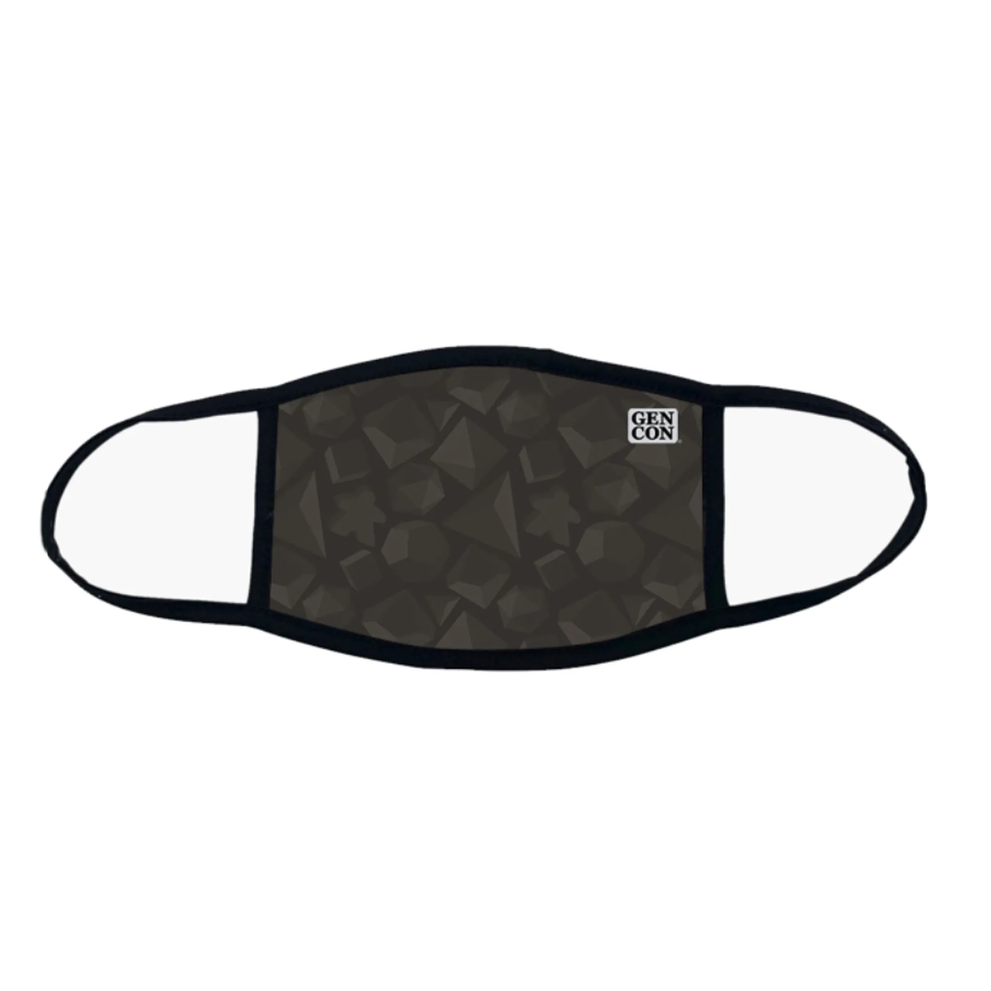 Gen Con Gray Dice Face Mask