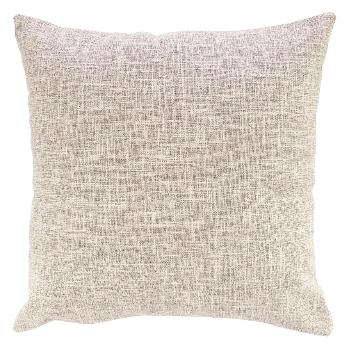 Give You Rest Square Pillow in Tan - Matthew 11:28