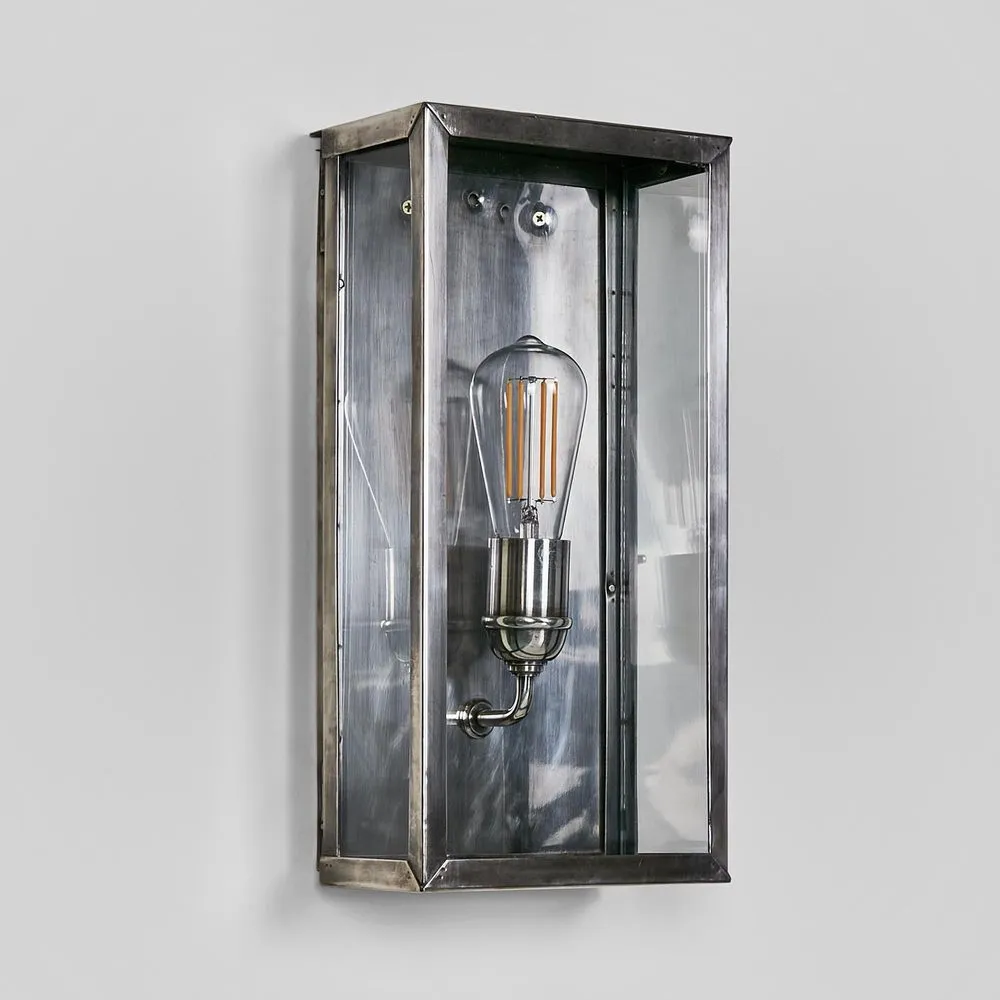 Goodman Outdoor Light Wall Light Antique Silver (SKU ELPIM51693AS)