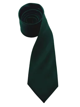Green Textured Silk Tie