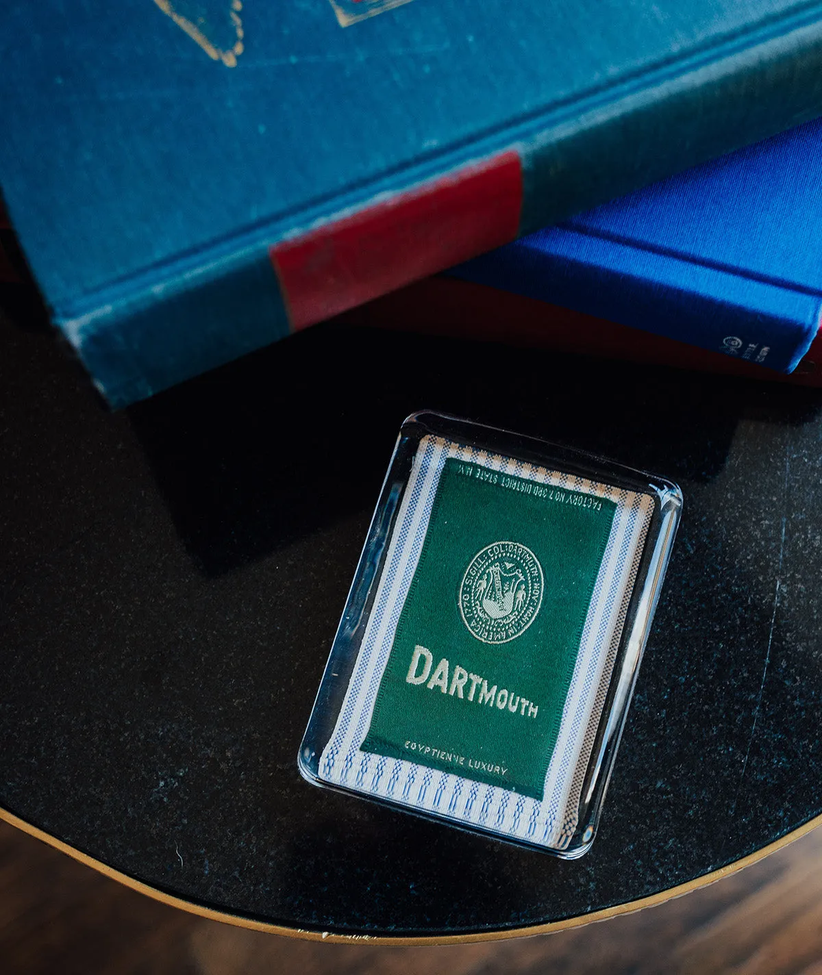 Haverford College Silk Paperweight