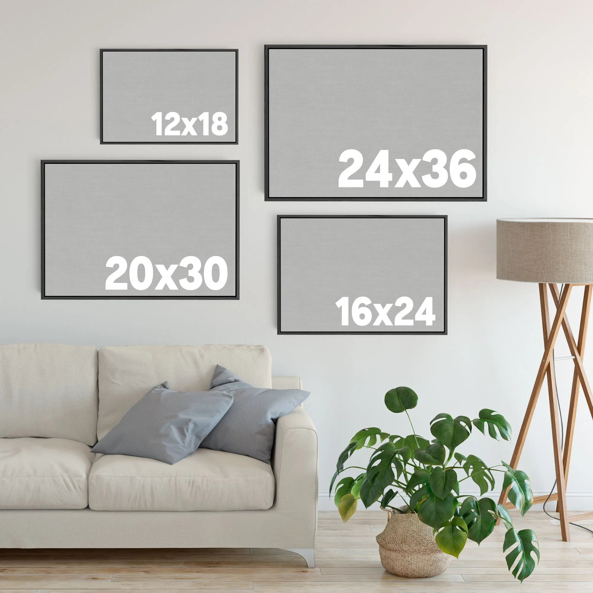 Horizontal Vintage Landscape Wall Art Print