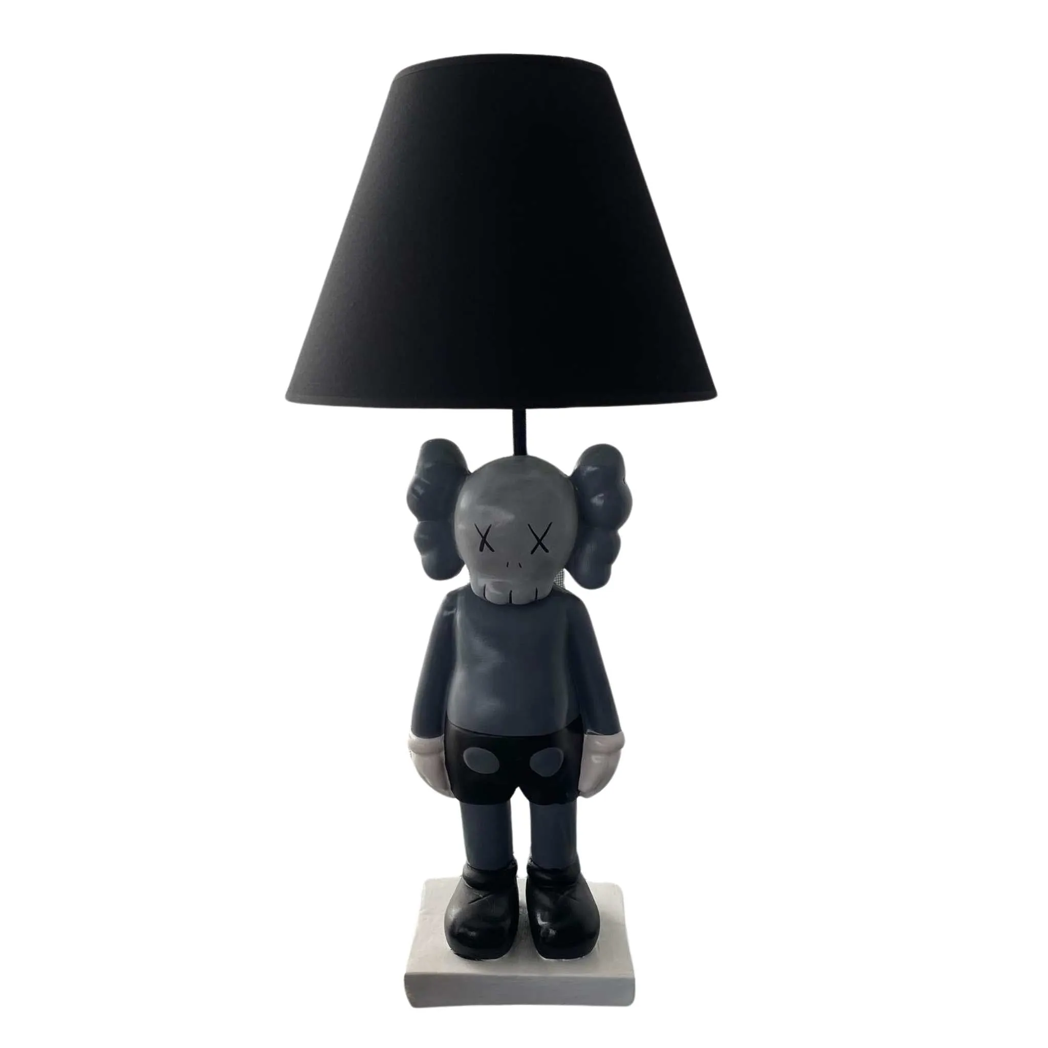 Illuminated Grey: The KAWS Sculpture with Lampshade