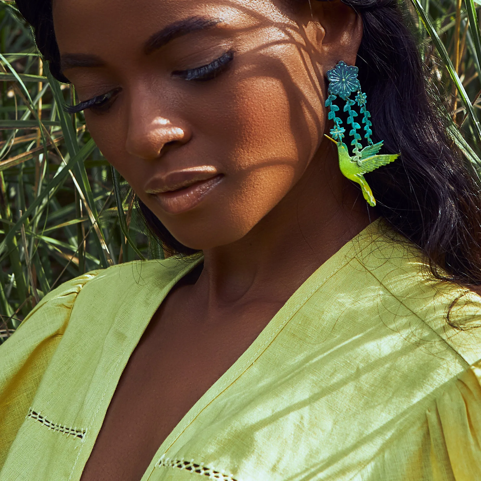 Jardin De Paradis Earrings