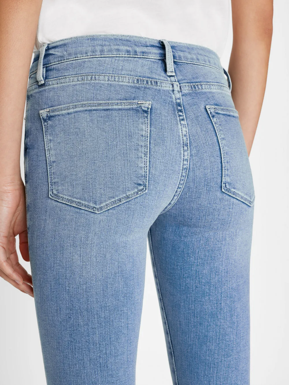 Le High Skinny Raw Edge -- Galeston