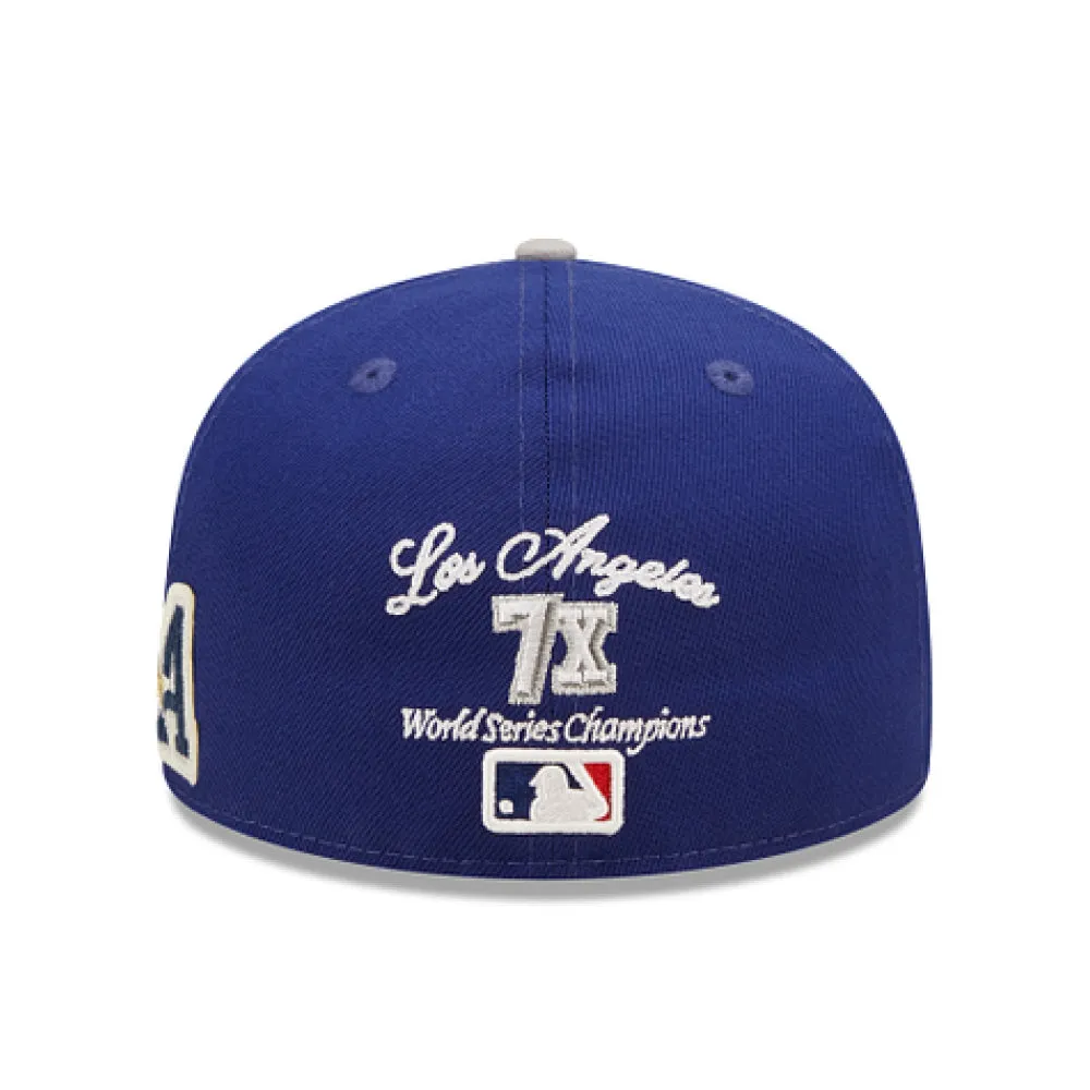 Los Angeles Dodgers Letterman 59 Fifty Fitted