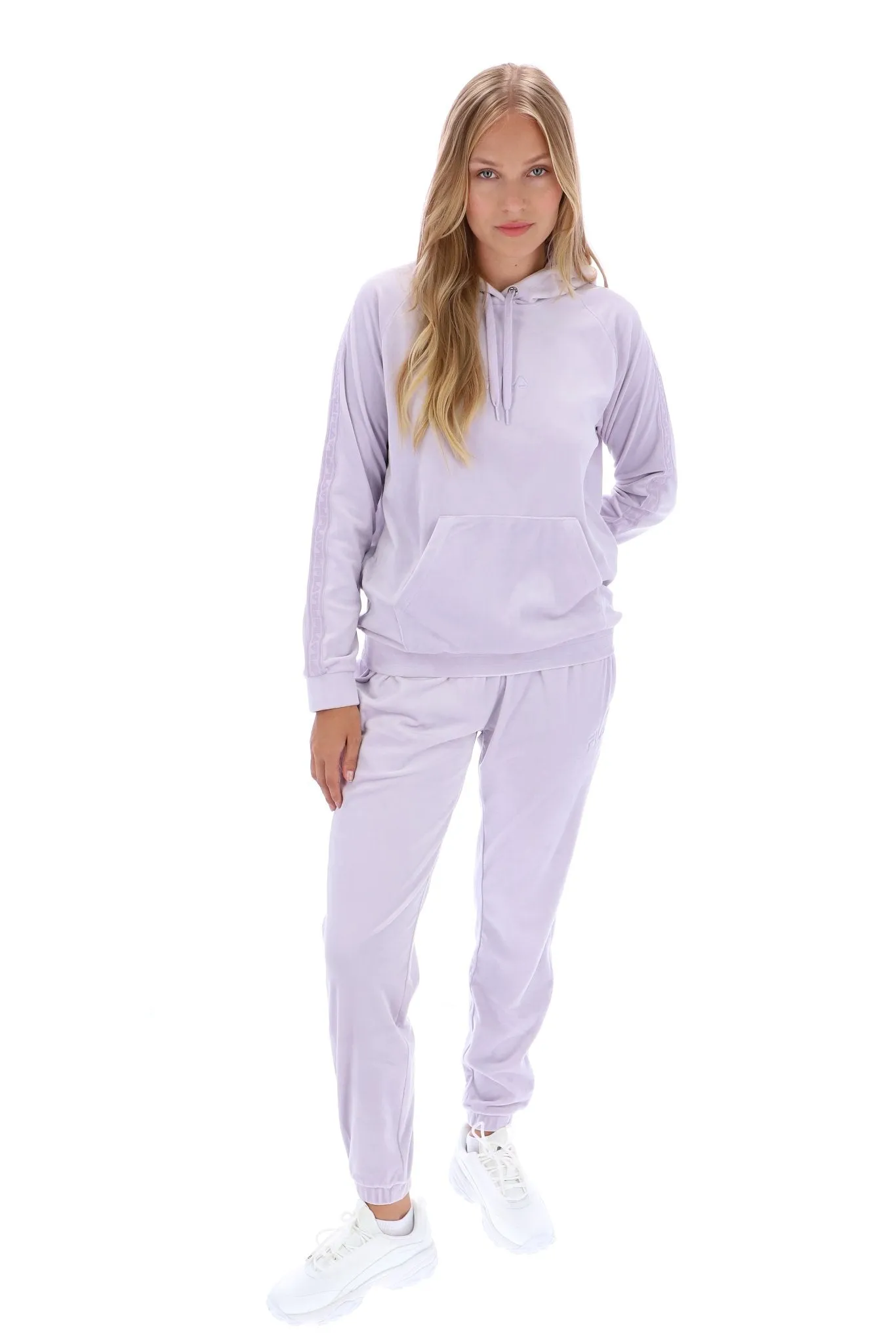 Malia Raglan Velour Hoodie