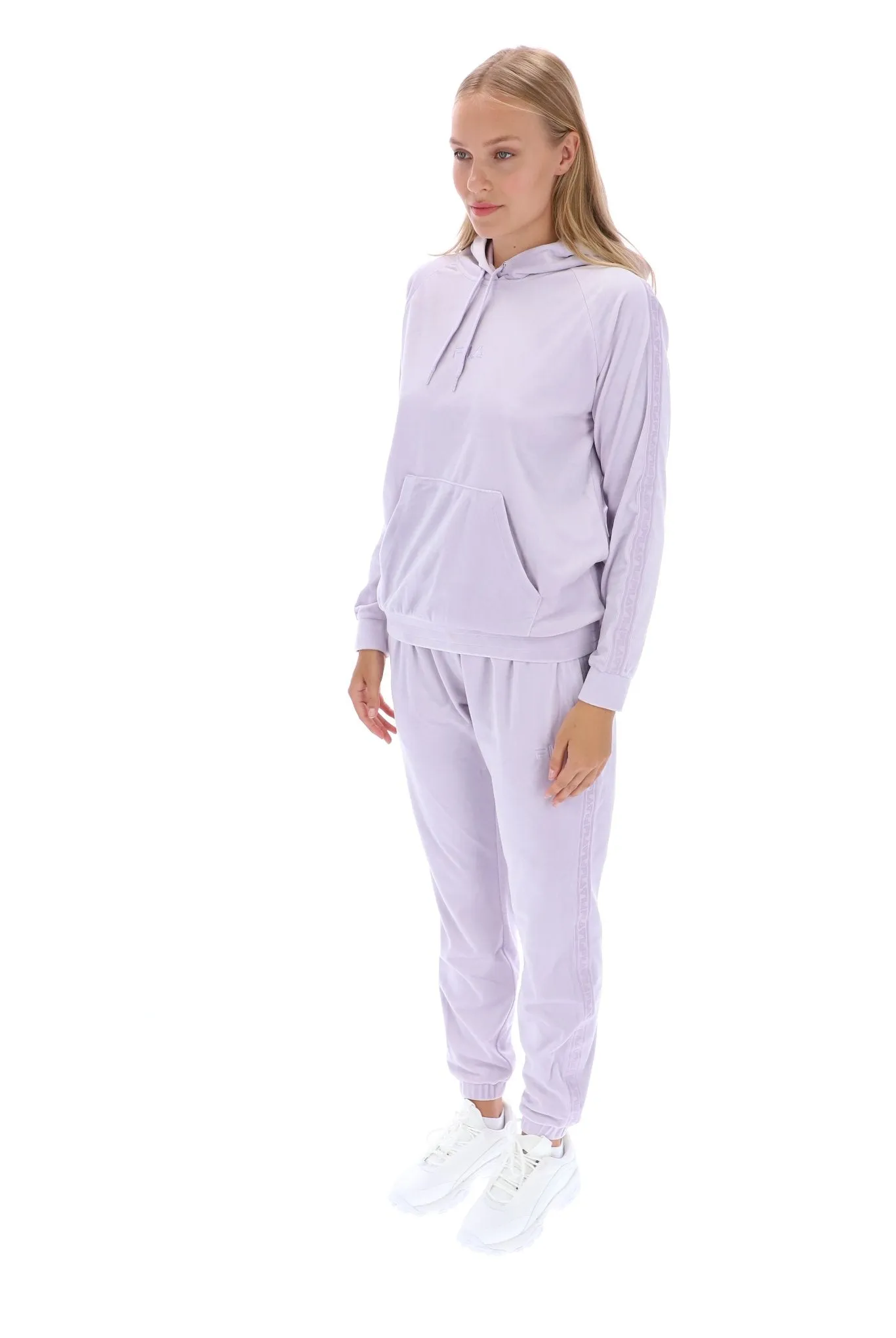 Malia Raglan Velour Hoodie